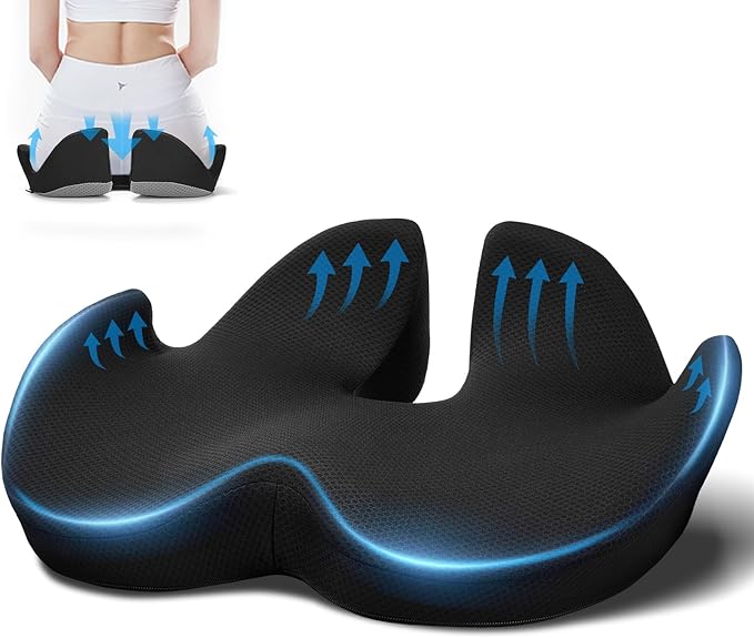 coussin de chaise pour soulager le coccyx