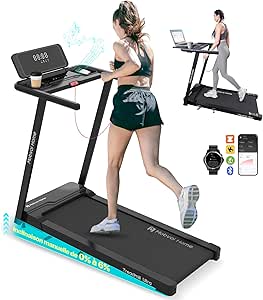tapis de course avec bureau intégré