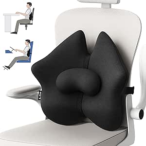 coussin de soutien lombaire et dorsal