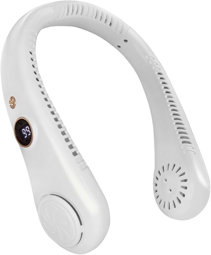 ventilateur de cou blanc