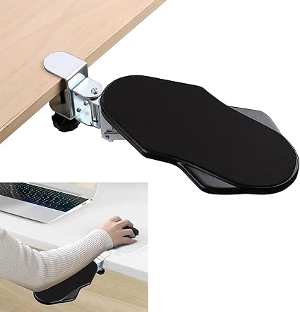 repose bras ergonomique rotatif de bureau
