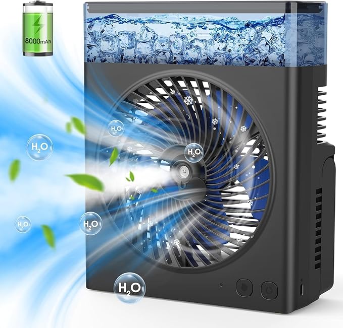 ventilateur avec brumisation