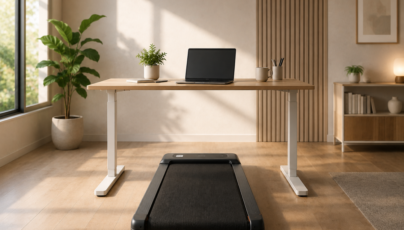 tapis de marche sous bureau