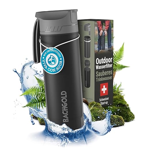 bouteille filtrante eau non potable pour deplacement