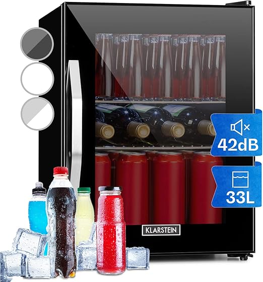 mini frigo noir pour boissons