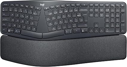 clavier ergonomique sans fil logitech