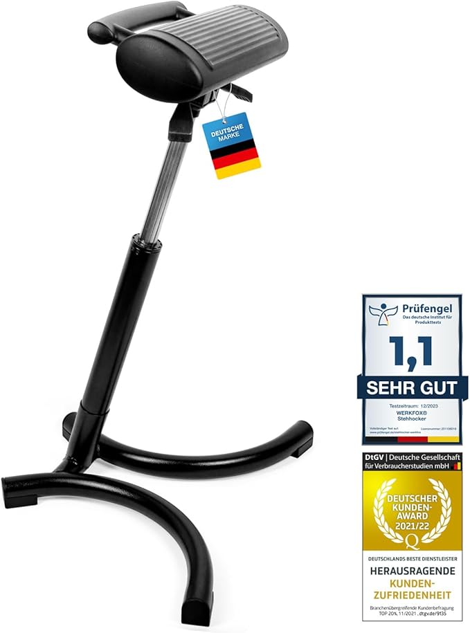 tabouret ergonomique reglable en hauteur