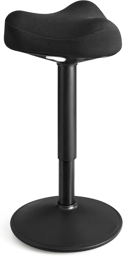 tabouret assis debout a bascule