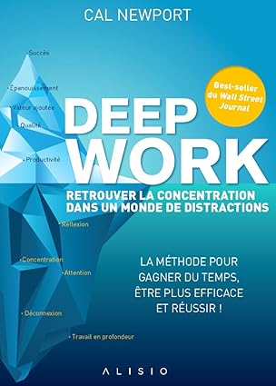 livre deep work cal retrouver concentration dans un monde distraction