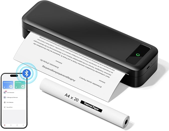 imprimante thermique pour deplacement et maison bluetooth