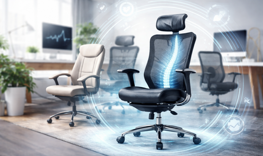 8 Meilleures chaises de bureau ergonomiques pour le dos