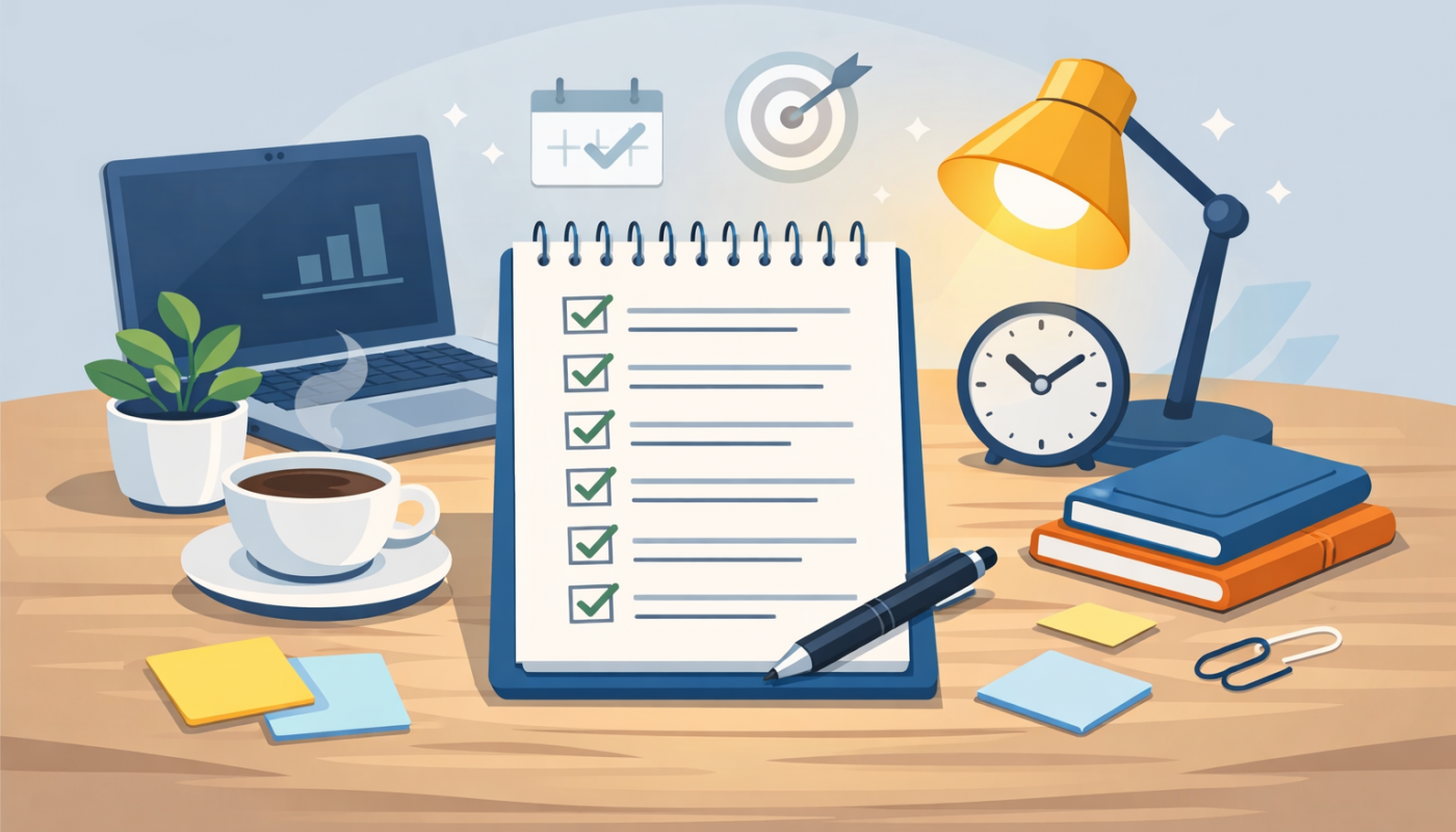 to do list bureau ordinateur